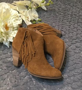 steve madden ohio fringe booties