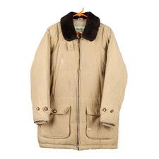 Eddie Bauer Jacket - Medium Beige Nylon Blend