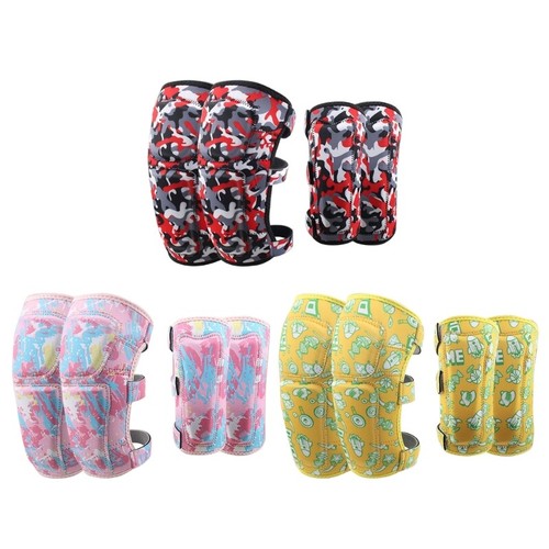 Kids Knee and Elbow Pads Sports Protective Gear Set for Boy Girl Skating Biking