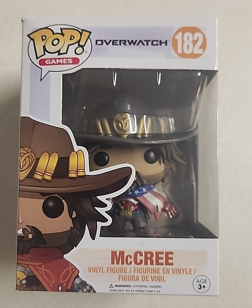 Funko Pop! Games - Overwatch - Mccree #182 - Nib