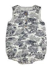 Janie and Jack 3-6 Months Tropical Romper Unisex