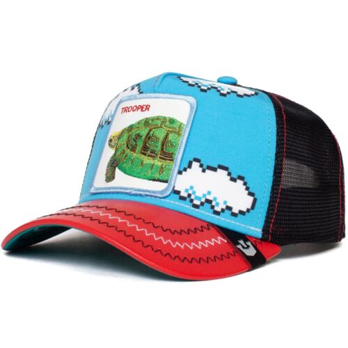 NEW Goorin Farm Trucker Baseball Hat Cap Shellcreeper Trooper Turtle Super Mario - Picture 3 of 6