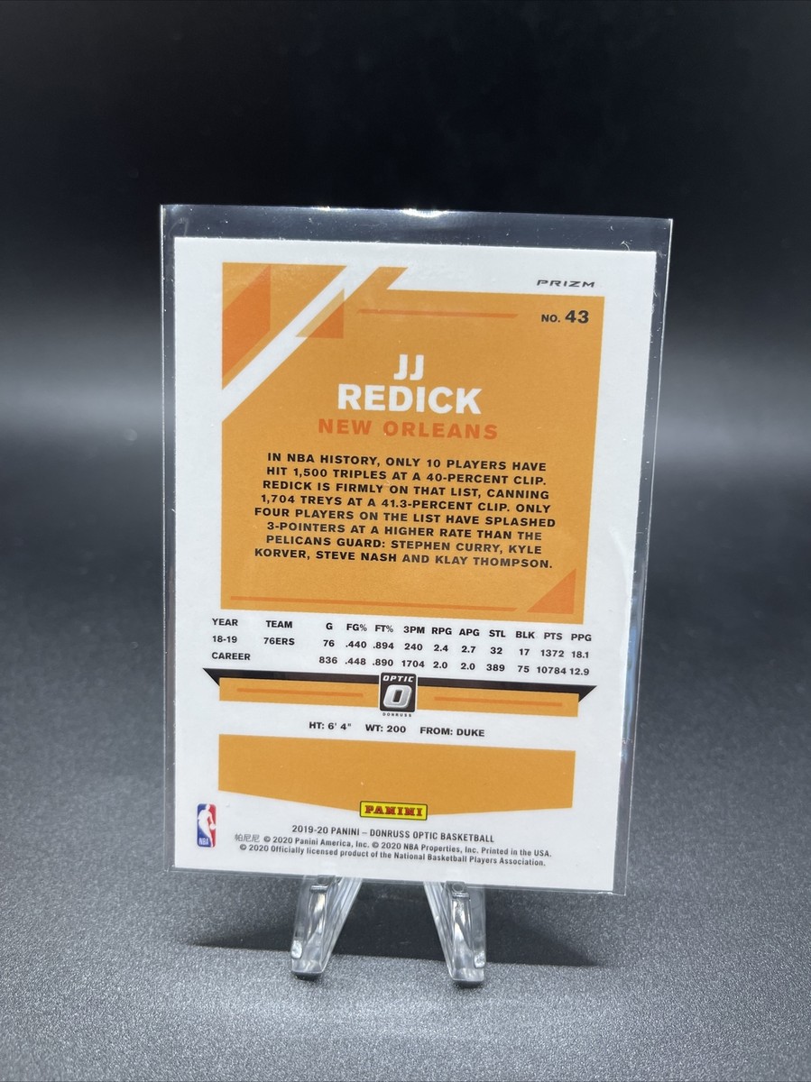 2019-20 Donruss Optic gold #43 JJ Redick New Orleans Pelicans | eBay