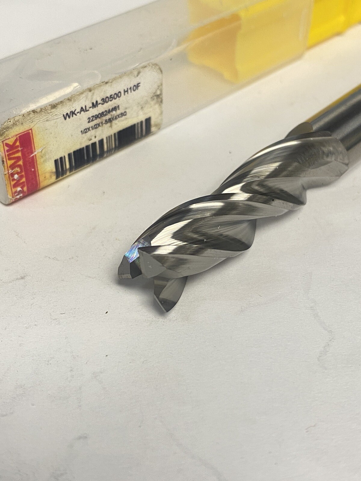 WK-AL-M-30500-R015 H10F CoroMill® Dura Carbide Square End Mill 3 flute ...