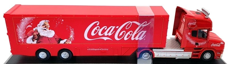 Oxford Diecast 1/76 Scale 76TCAB004CC - Scania T Cab Coca Cola Christmas Truck - Image 3 of 4