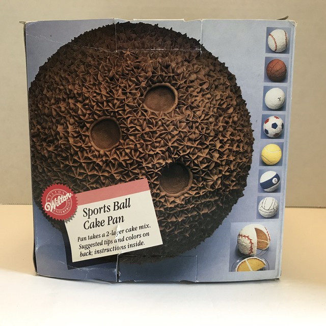 Wilton 3D Diameter 6 Inch Sports Ball Cake Pan Set eBay