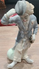 Vintage Spanish Sanbo Ceramic Clown Figurine