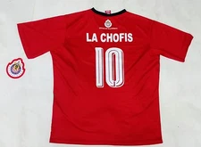 Chivas del Guadalajara Jersey Licensed Rhinox Pulido 9 La Chofis 10