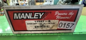 Manley 11537-8 Severe Duty, Head 1.625, 11/32” Stem, Stainless Valve SBC,  Used