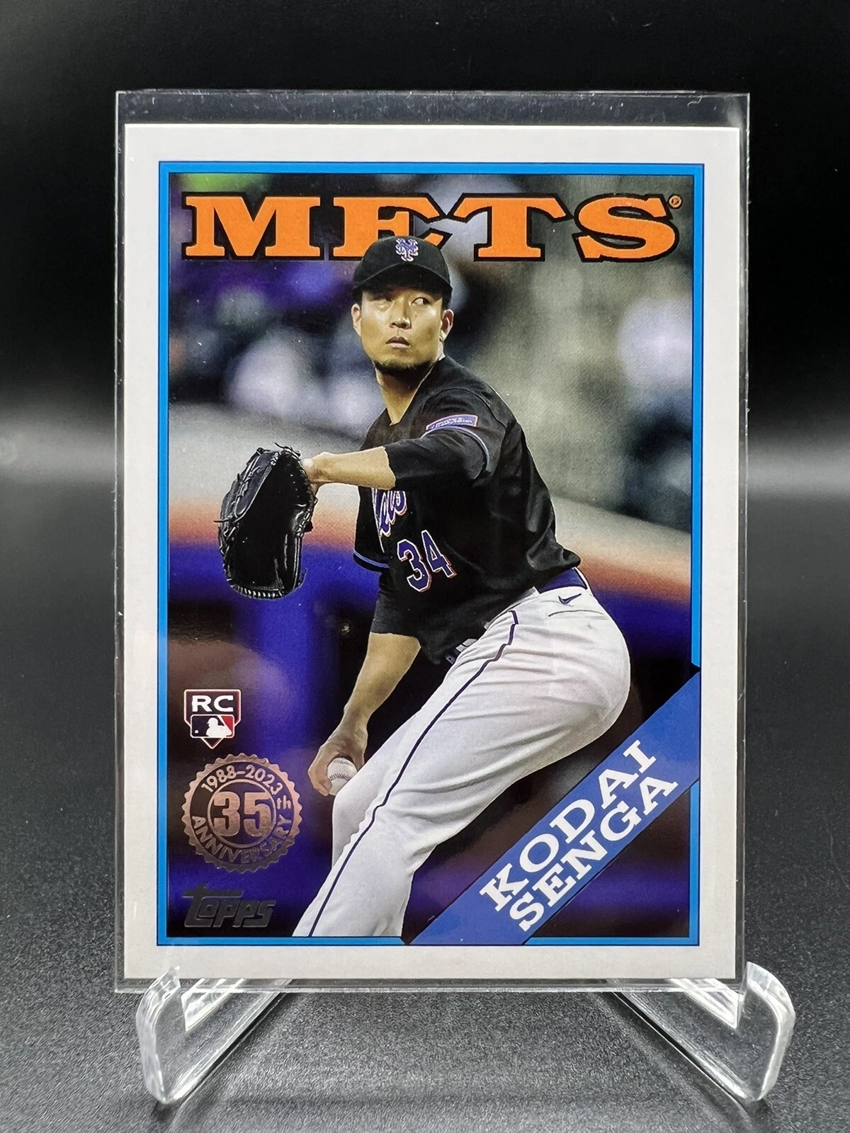 Kodai Senga 1988 Redux Rookie RC 2023 Topps Update #88US-33 New York Mets J