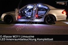 LED Innenraumbeleuchtung SET f&uuml;r Mercedes - Benz E-Klasse Limousine W211 -  ...