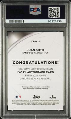 その他 Juan Soto auto psa10 topps Juan Soto auto psa10 topps
