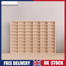 Car Model Lidless Display Cabinet Wooden Unit Shelf Toy Display Stand Storage