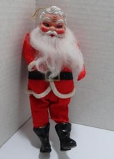 Vintage 9 inches Santa Christmas Ornament Japan Great Condition