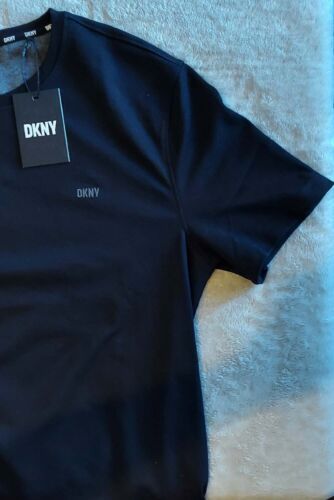 DKNY T-Shirt Size M in Solid Black New with Tag - Picture 6 of 12