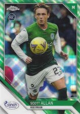 2022-23 Topps Chrome SPFL Scottish Premiership Soccer Cards Checklist and Odds 9