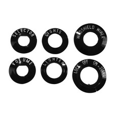 Trim Parts Dash Bezel Set For 1955-1956 Chevy Bel Air 150 210 Nomad