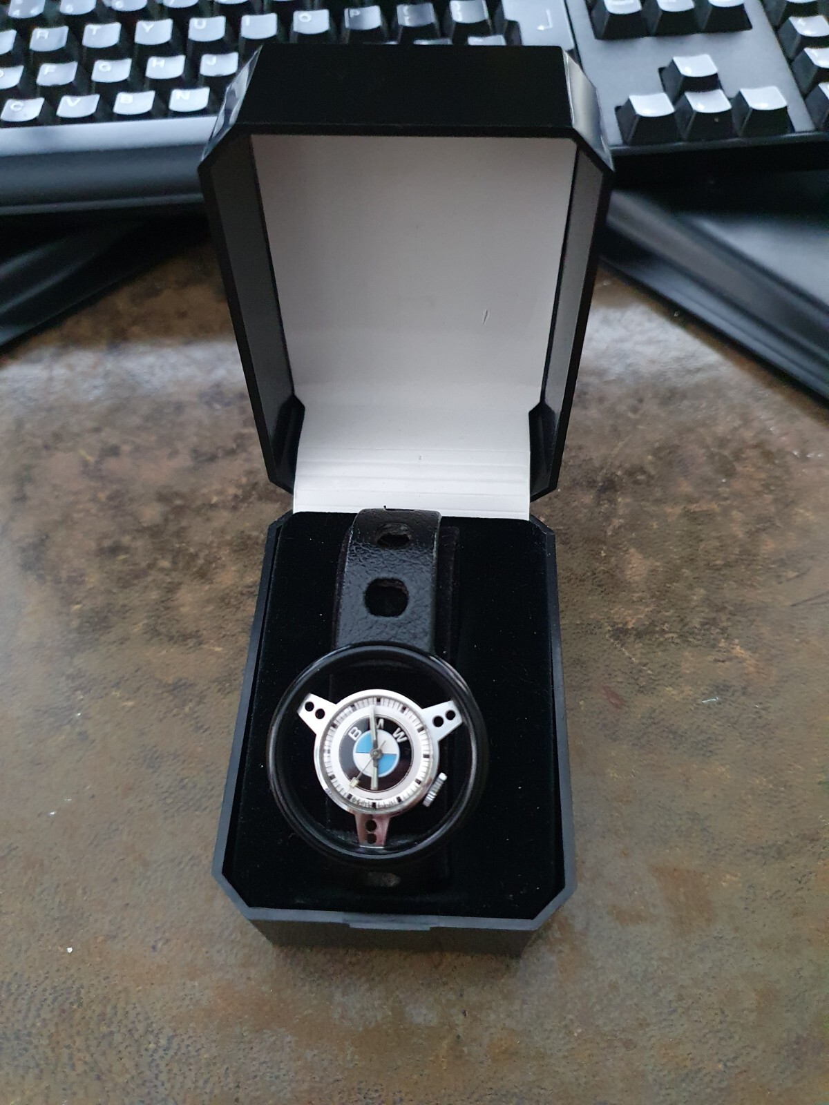 Vintage Bmw Steering Wheel Watch eBay