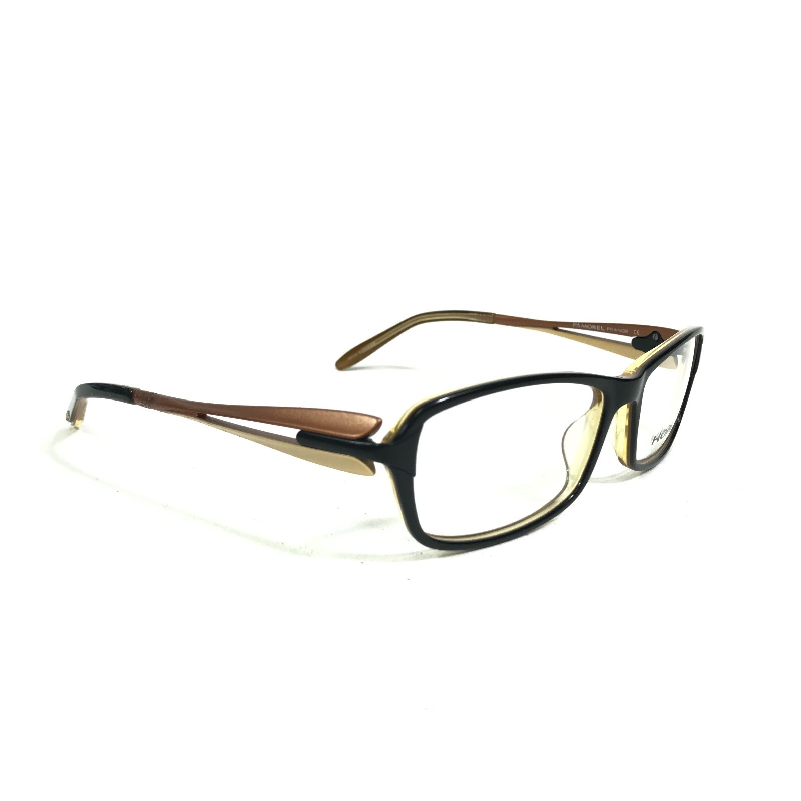Morel Eyeglasses Frames KOALI 7347K NMC20 Brown Gold Square Full Rim 5315135 eBay