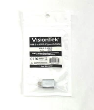 901223 VISIONTEK USB-C to USB 3.0 TYPE-A ADAPTER USB C - USB A new!~