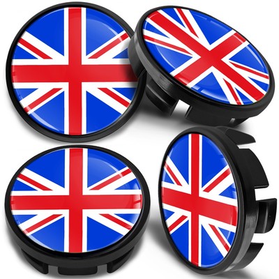 65mm hub cap hub caps hub covers rim cap wheel caps UK flag