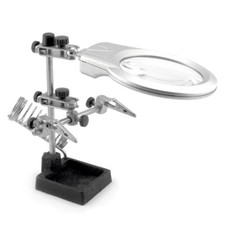 Helping Hands Magnifier w/ Soldering Station, LED Light