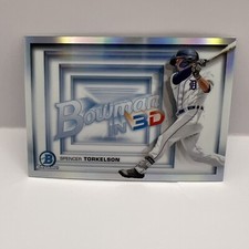 2022 Topps Bowman Baseball Spencer Torkelson Bowman in 3D Insert B3D-11