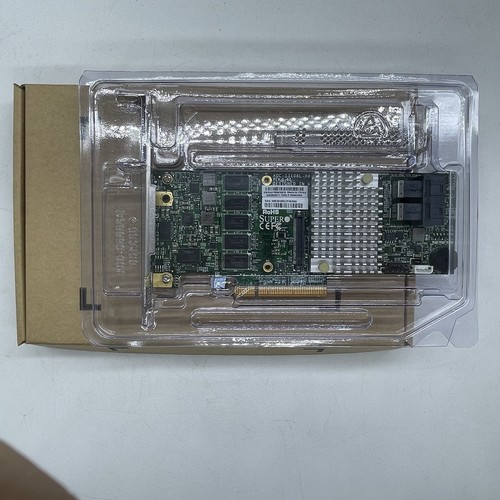 Supermicro AOC-S3108L-H8iR 12Gb/s 8-Port SAS SATA RAID Controller w/ 2GB Cache - Picture 1 of 5