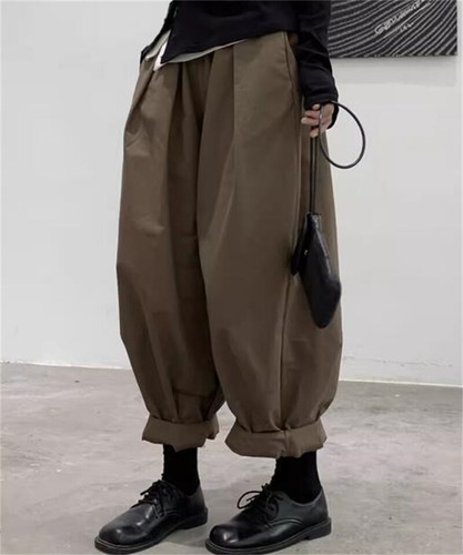 Japanische Street Style Damen Freizeithose weites Bein lose Damenhose - Bild 26 von 27