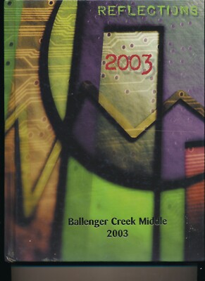 Frederick MD Ballenger Creek Middle School yearbook 2003 Maryland Grades 8-6