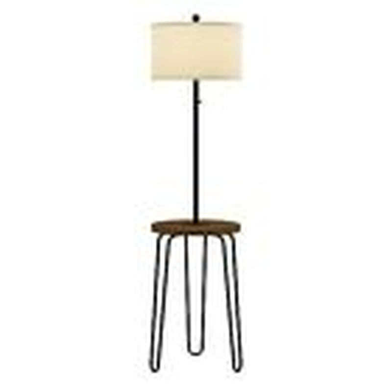 Floor Lamp with Table MidCentury Modern Nightstand or Side Table