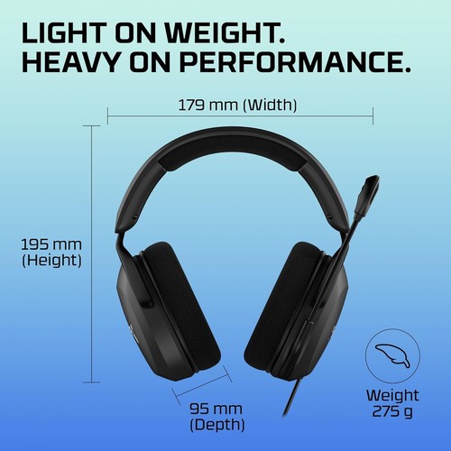 HyperX Cloud Stinger II Core, Cuffie da Gaming, Connessione Cablata a 3,5 mm, Au - Foto 4 di 7