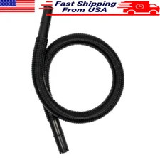Wet Dry Vacuum Hose Replacement 1-1/4in 6ft Twist Lock Compatible Accessory New