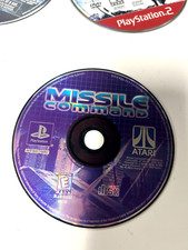 Missile Command Sony PlayStation 1 Disc Only PS1 Black Label Atari