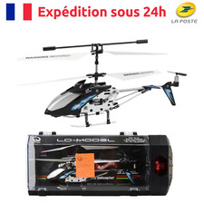 Hélicoptère Télécommandé en Alliage - Avion Jouet Enfants Résistant aux Chutes