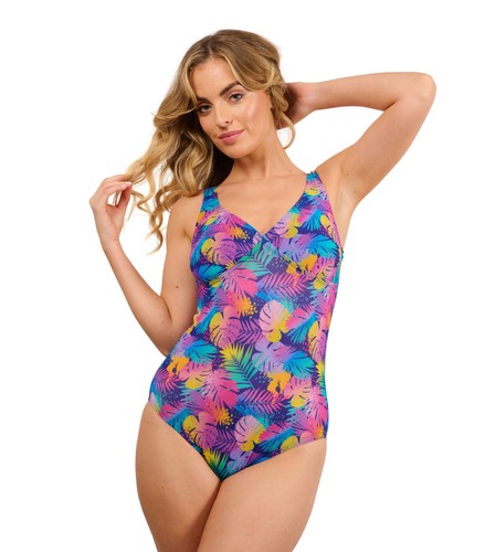 Kiniki Women's Tan Through Support Top Swimsuit - Super Quick Drying. - Picture 51 of 66