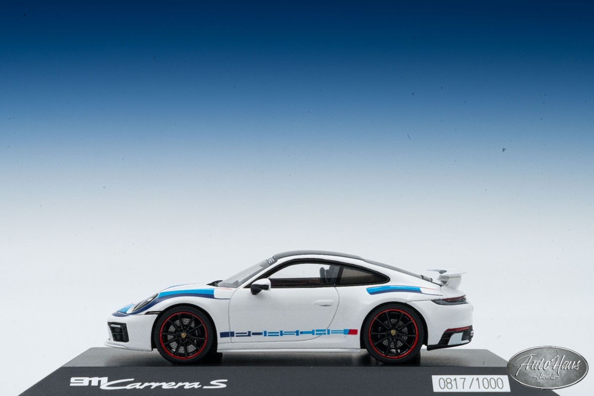1/43 Spark Porsche 911 Carrera S (992) Aerokit White 🤝ALSO