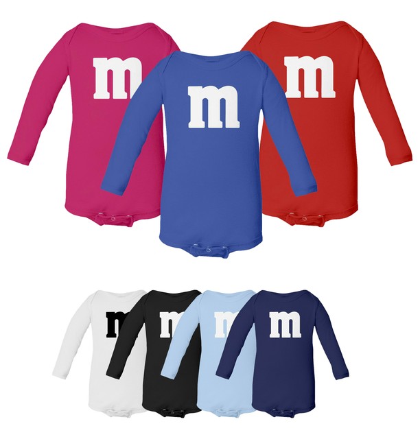 M&M Halloween Costume M and M Costumes Favourite Baby Long Sleeve