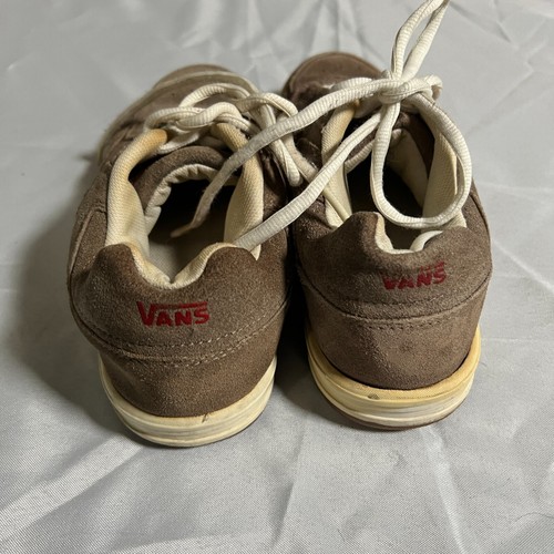 Vans Emory Herren Sneaker Gr. 6 Schnürschuhe Beige Wildleder Freizeit Skateboard Schuhe - Bild 3 von 6