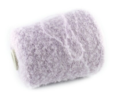 88 /kg 100g Boucle Wolle LUISELLA 2600 75% Alpaca 15% Merino 260m/100g flieder