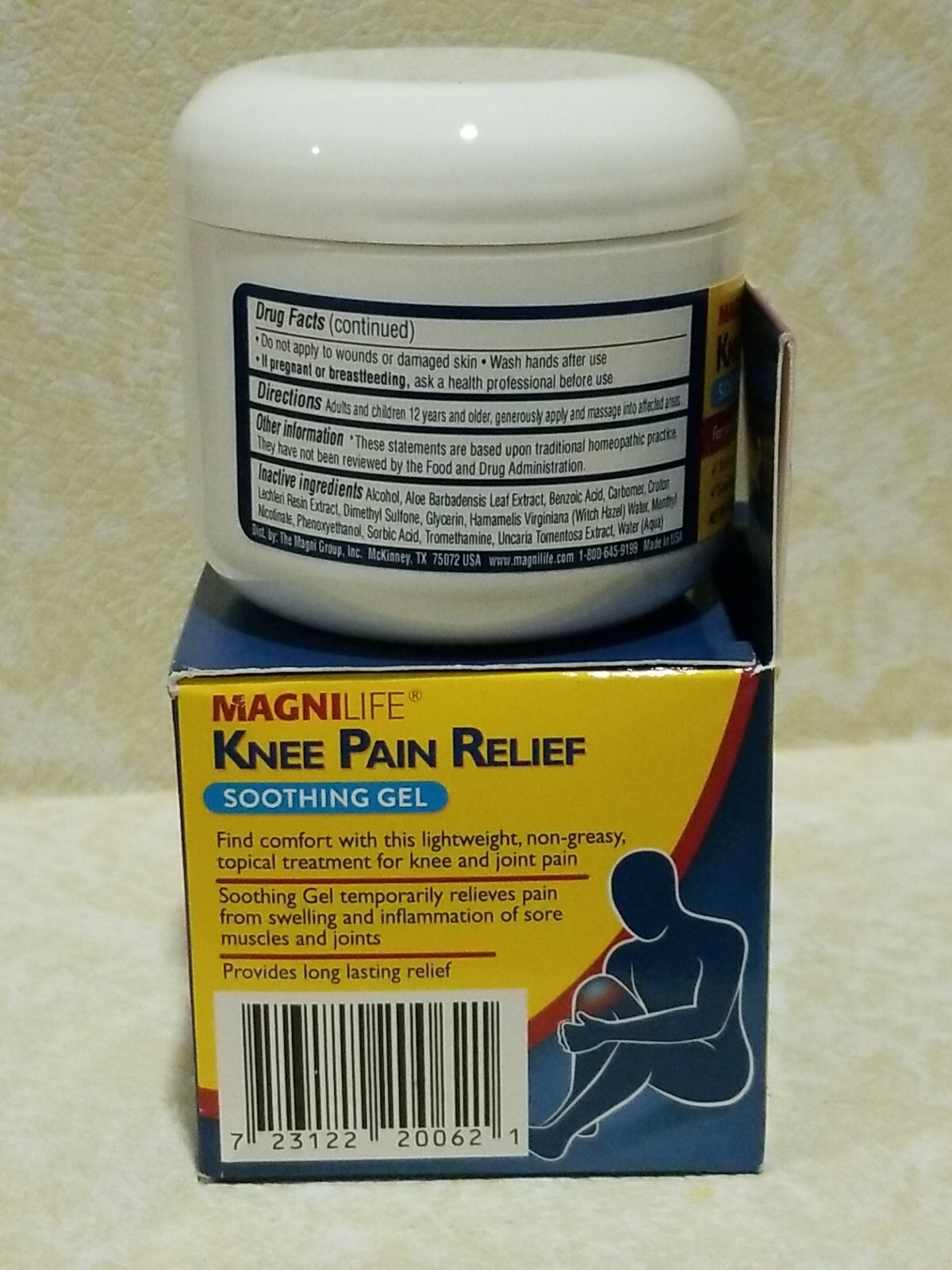 MagniLife KNEE PAIN RELIEF SOOTHING GEL 4 Oz 113 G Free magnilife-knee-pain-relief-soothing-gel-4-oz-113-g-free