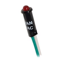 BLUE SEA 8066 LED RED 11/64 120VAC