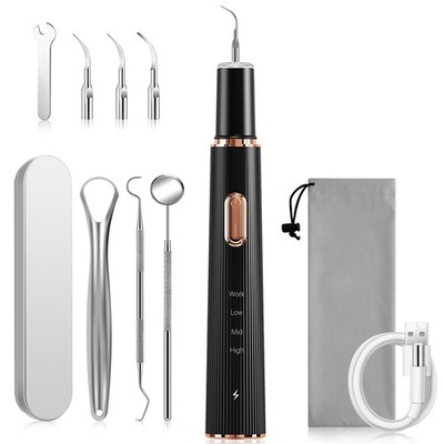 Plaque Remover for Teeth, Tartar Remover for Teeth Cleaning with 4 Replaceabl...