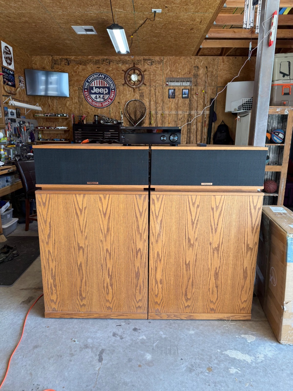 Klipsch Klipschorn (K-Horn) vintage audio equipment - eBay listing photo 2