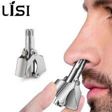 Manual Nose Hair Trimmer Clipper Stainless Steel Grooming Tool For Men 1 Pc