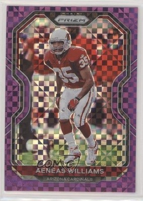 2020 Panini Prizm Purple Power Prizm /49 Aeneas Williams #271 HOF pe8