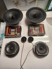 Hertz 3 way component set old school