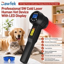 650nm 808nm Red Light Laser Machine 5W Non-Invasive for Muscle Strain Knee Pain