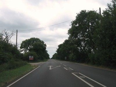 Foto 6x4 A141 Southbound Kings Ripton um 2017