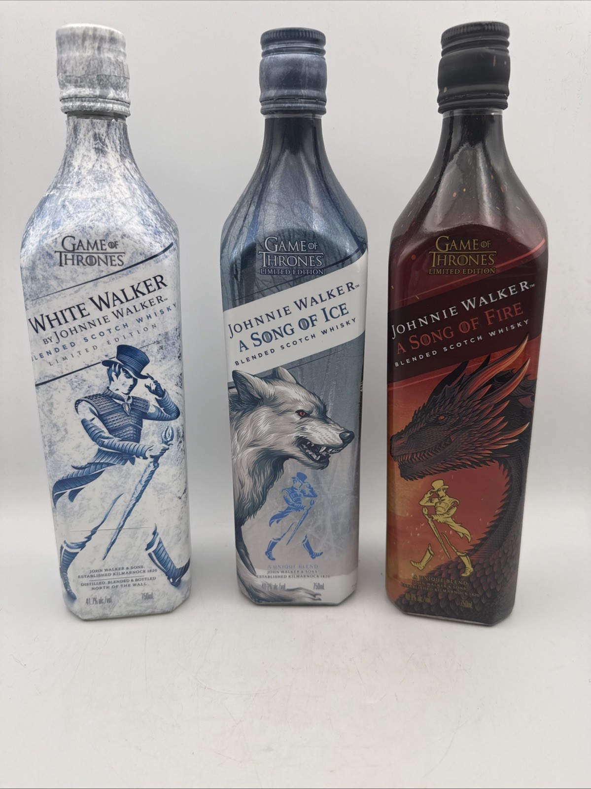 GAME OF THRONES-GOT-LIMITED EDITION by Johnnie Walker 3 EMPT